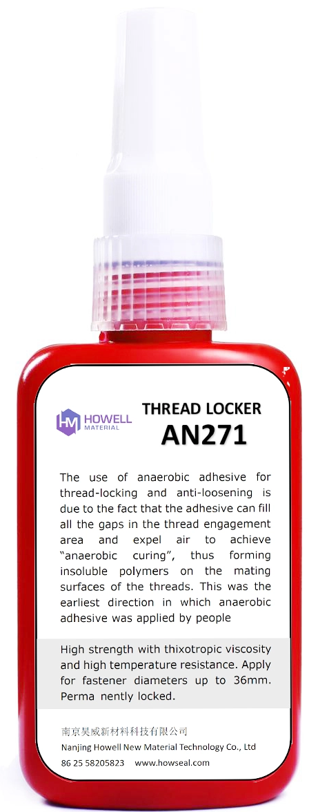 AN271スレッドロックとシーリング用の嫌気性スレッドロッカー接着剤