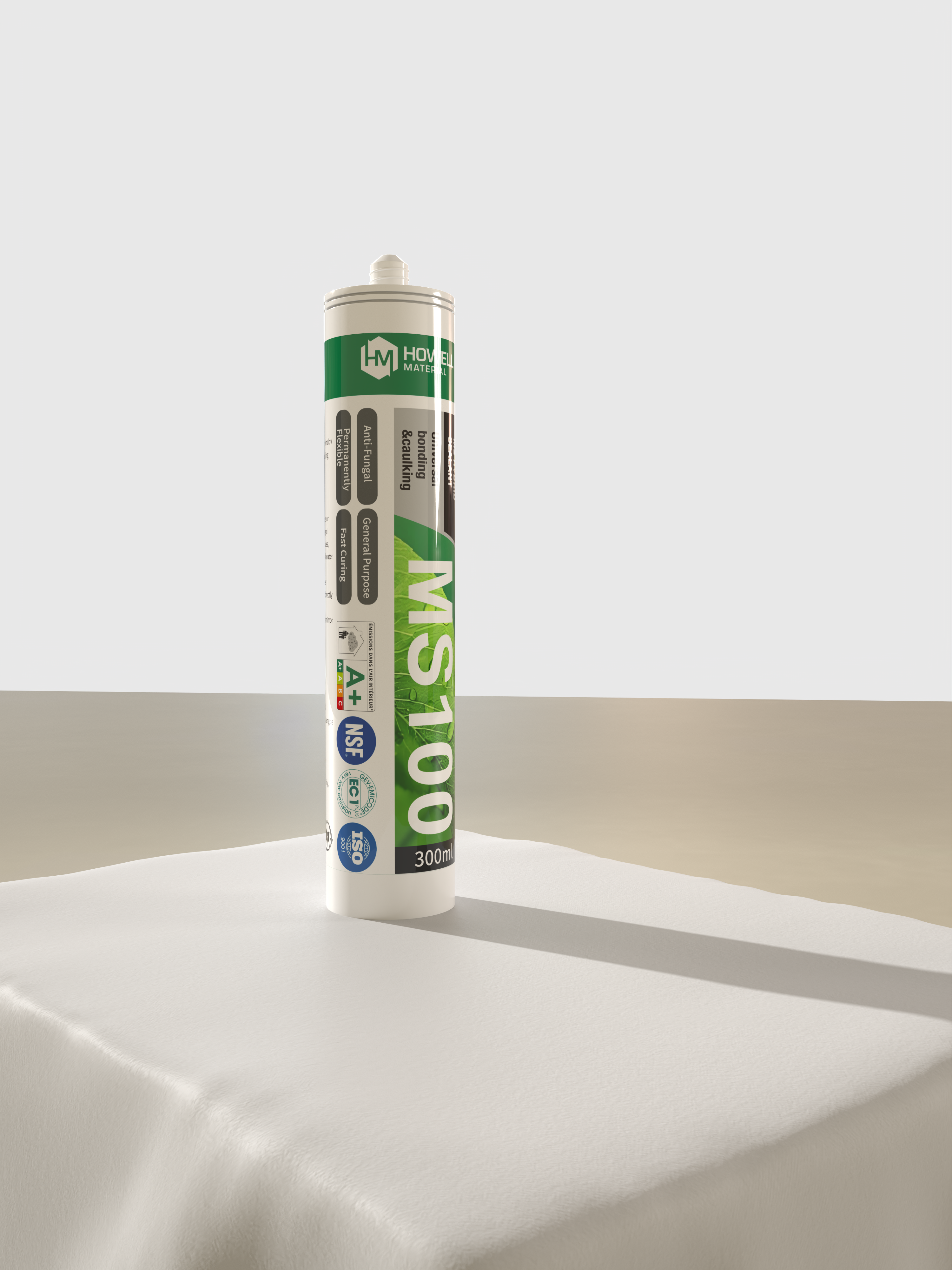 MS100汎用半透明のMSハイブリッドシーラント装飾構造のための接着剤